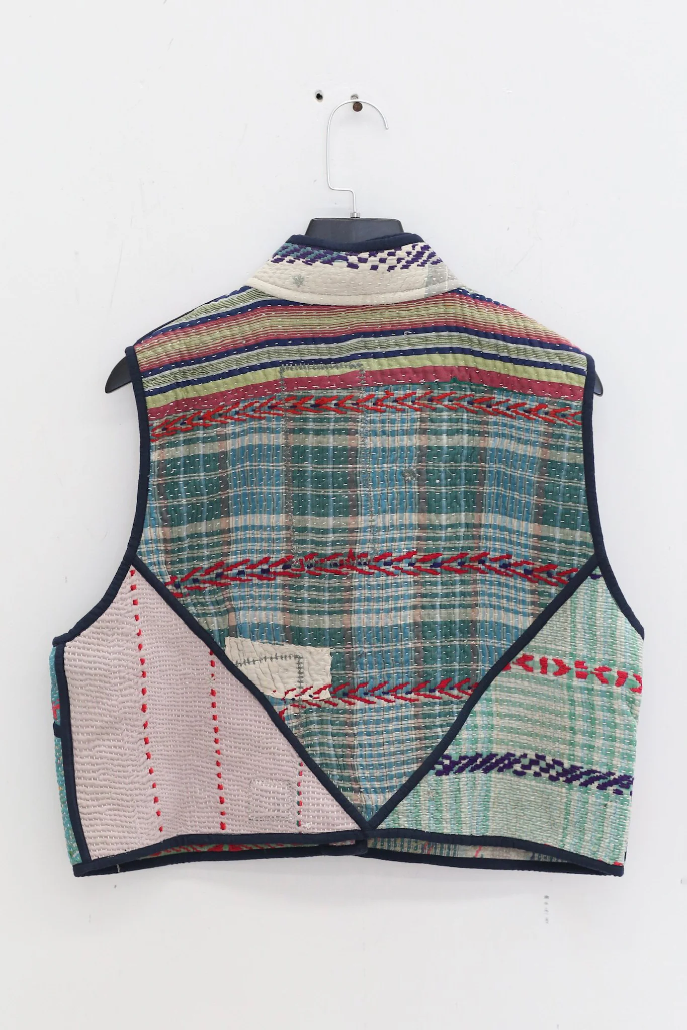 NAMAI Spring/Summer 2026 Kantha Vest, Recycled Cotton NM-NMGA001-4 - Image 2