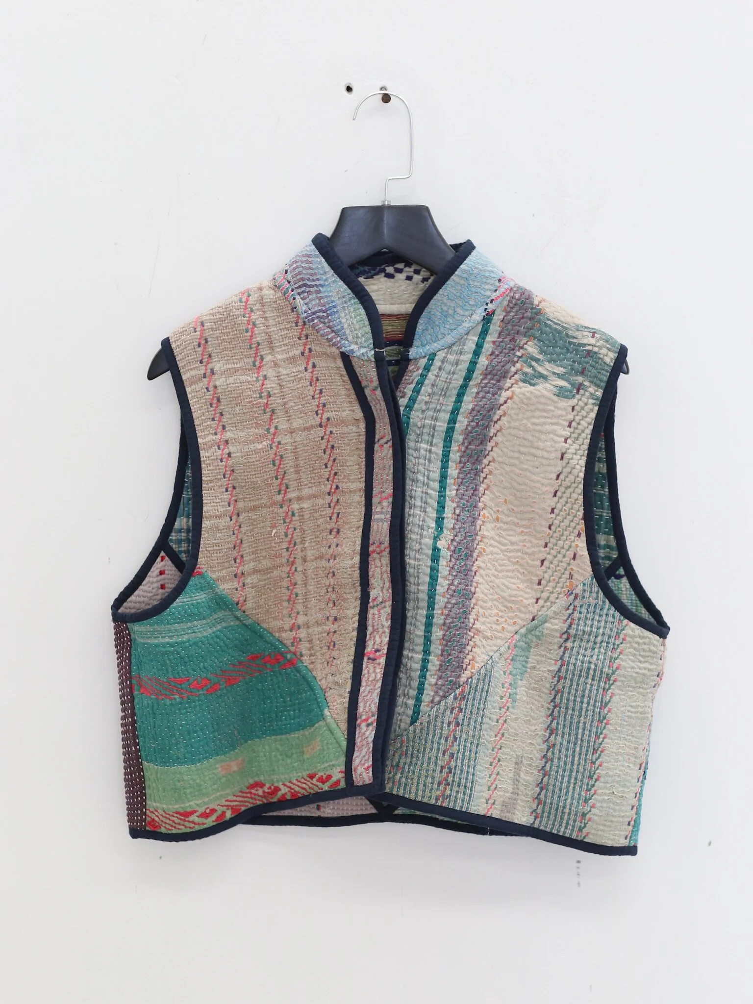 NAMAI Spring/Summer 2026 Kantha Vest, Recycled Cotton NM-NMGA001-4 - Image 3
