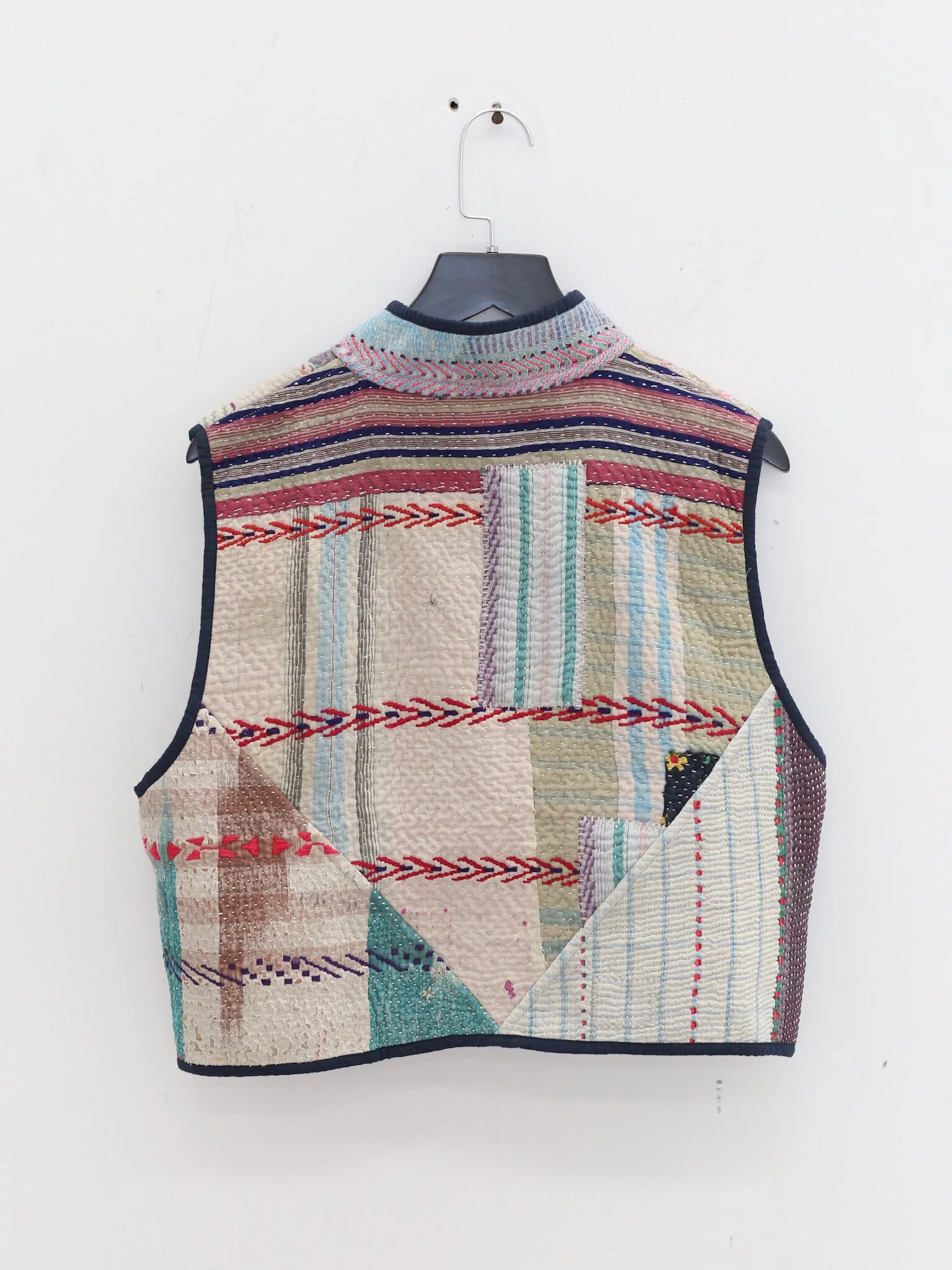 NAMAI Spring/Summer 2026 Kantha Vest, Recycled Cotton NM-NMGA001-4 - Image 4