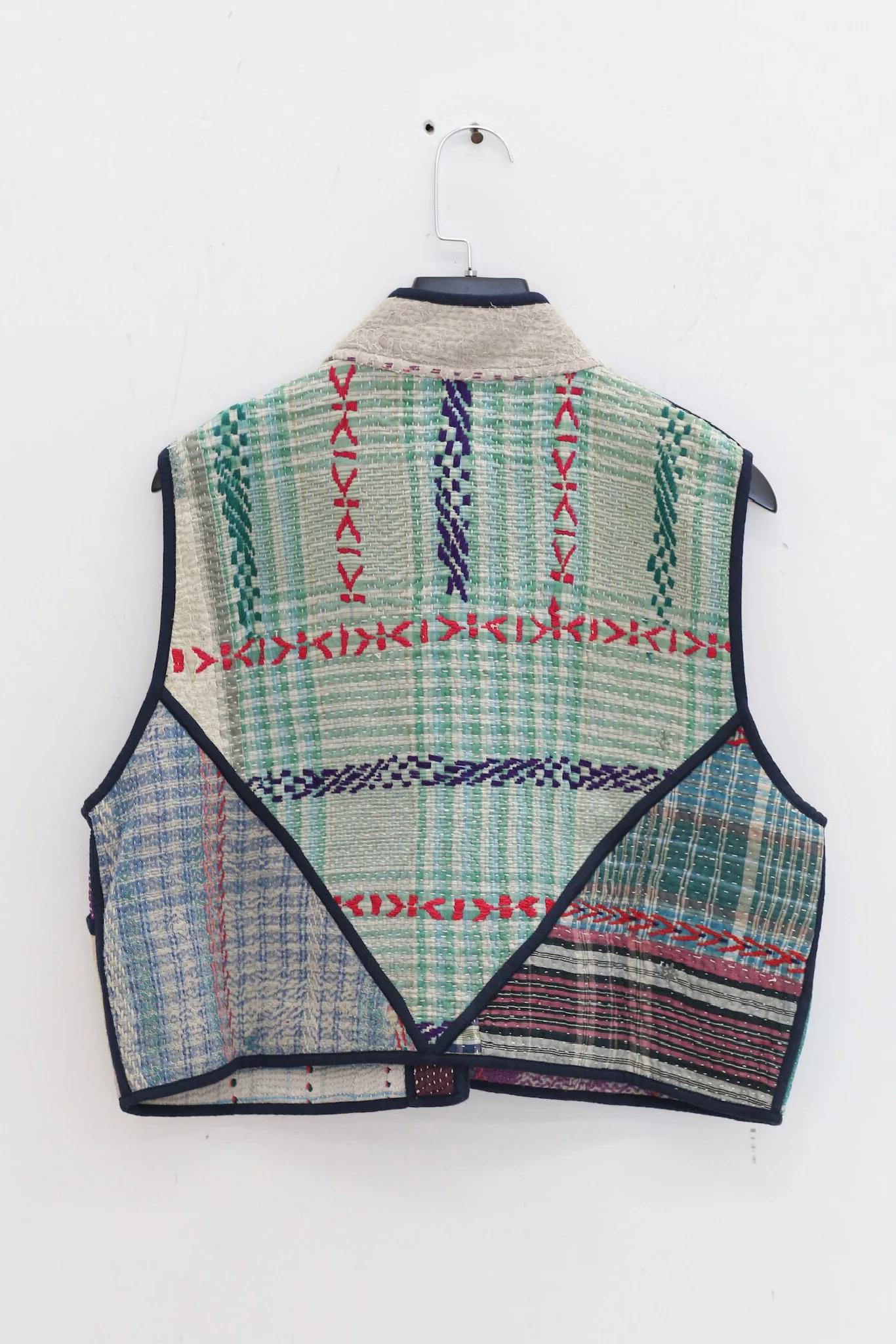 NAMAI Spring/Summer 2026 Kantha Vest, Recycled Cotton NM-NMGA001-5 - Image 2