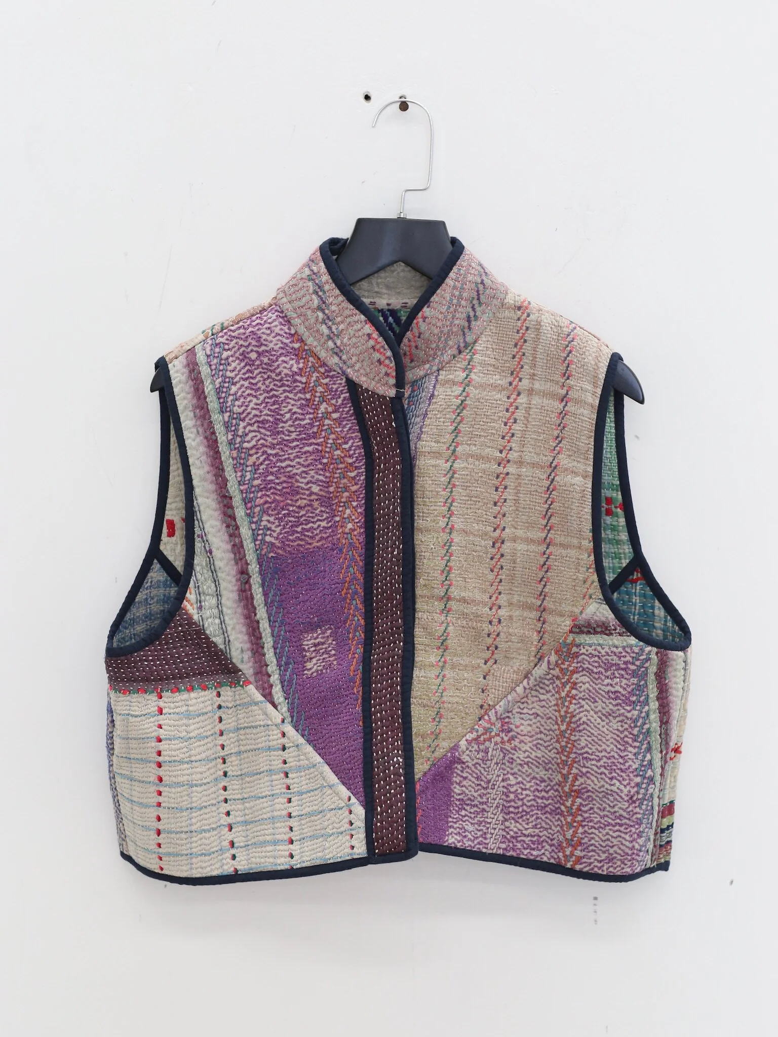 NAMAI Spring/Summer 2026 Kantha Vest, Recycled Cotton NM-NMGA001-5 - Image 3