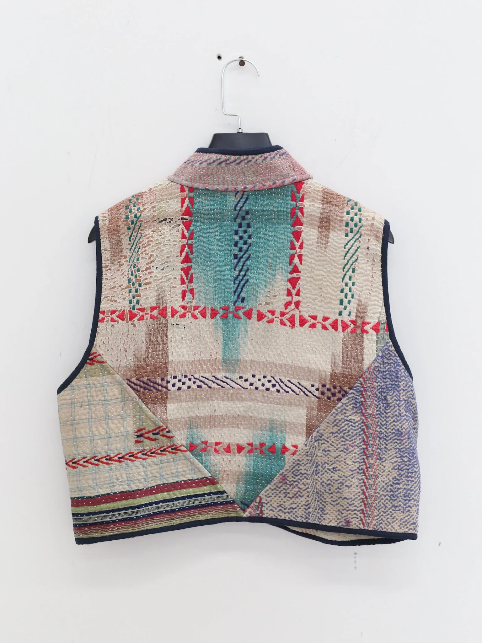 NAMAI Spring/Summer 2026 Kantha Vest, Recycled Cotton NM-NMGA001-5 - Image 4