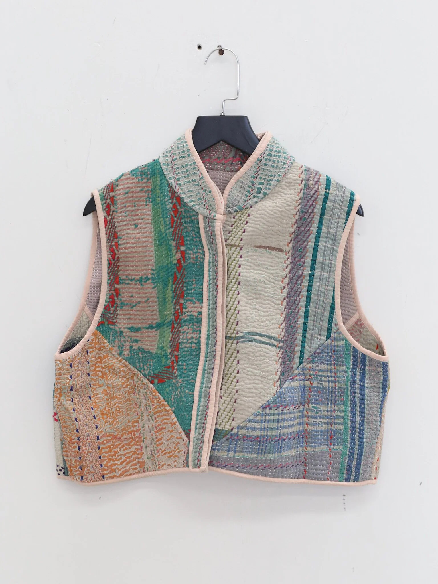 NAMAI Spring/Summer 2026 Kantha Vest, Recycled Cotton NM-NMGA001-9 - Image 3