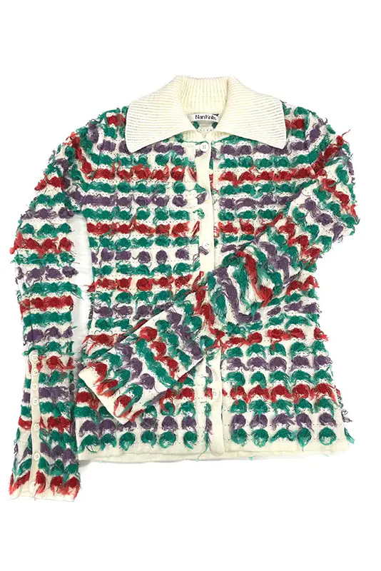 NAN KNITS colorful dot knitted shirt 22111731 - Image 9