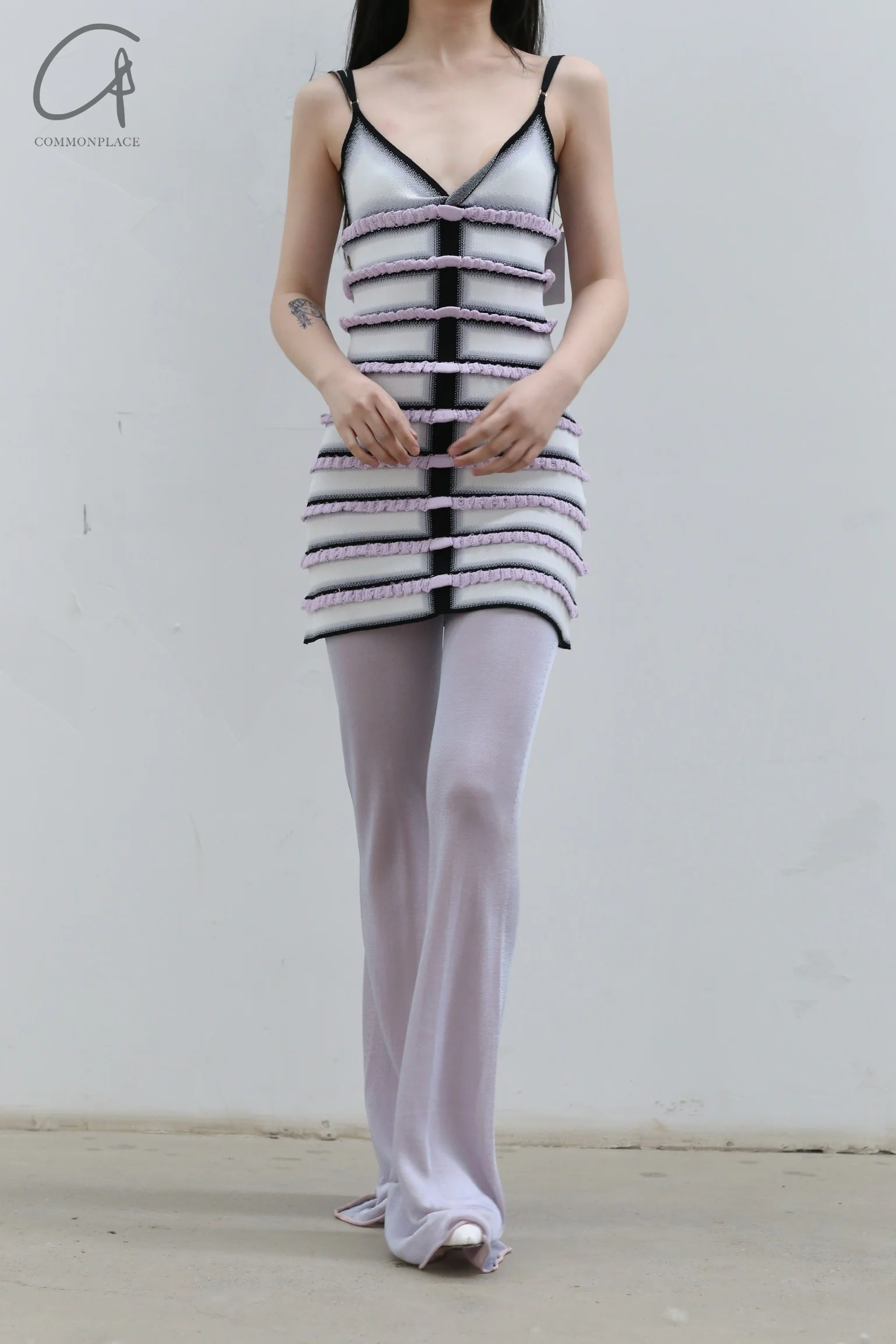 NAN KNITS Gradient striped camisole NAN-22051725-0 color combination - Image 6