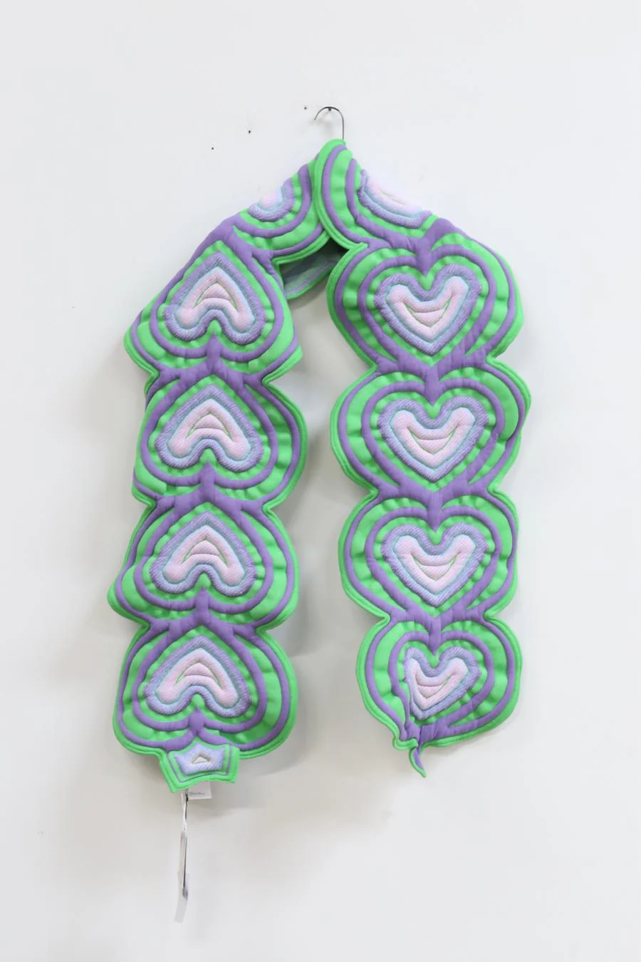 NAN KNITS Heart Bulky Scarf 22011058