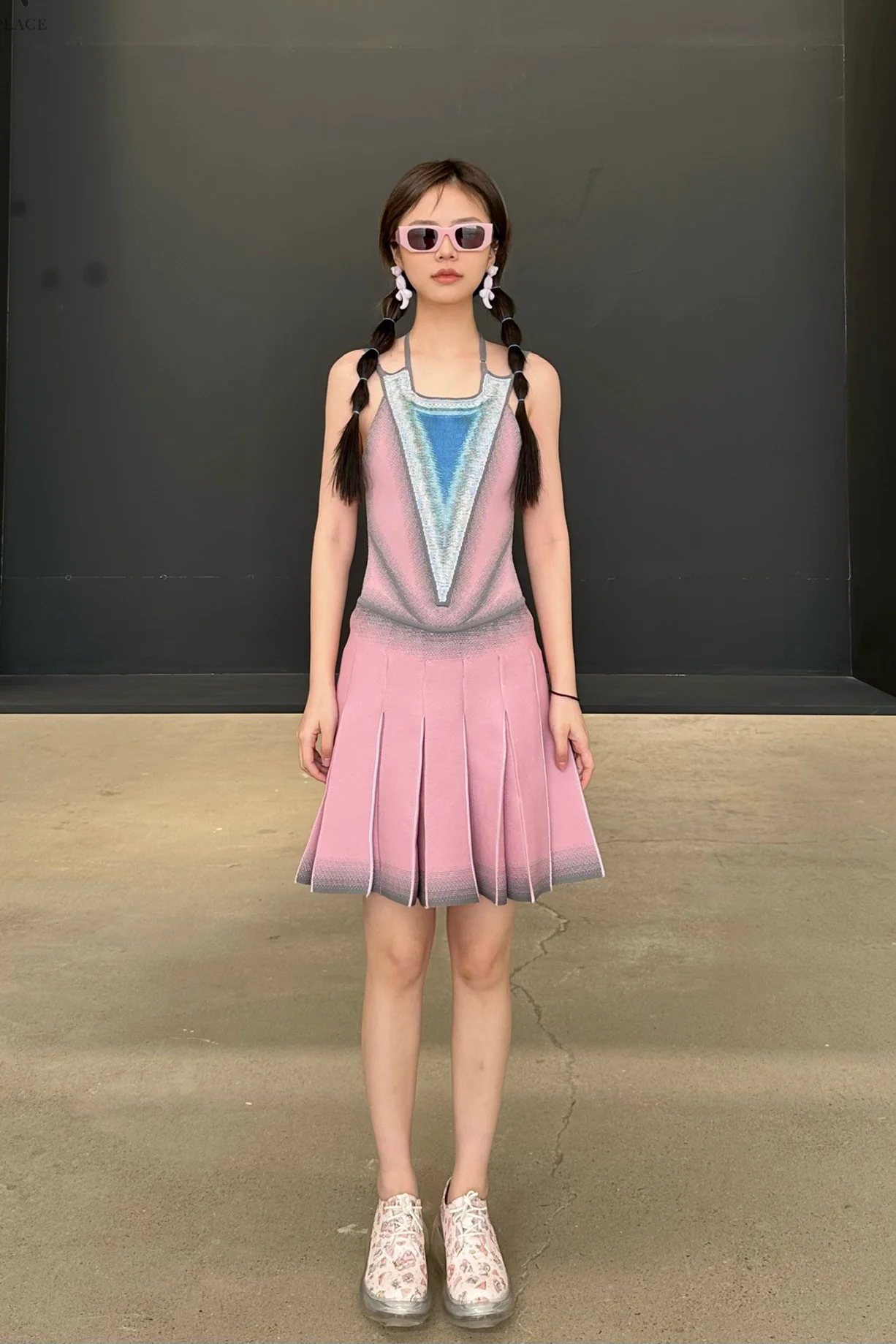 NAN KNITS lighting camisole dresses 22051675 - Image 13