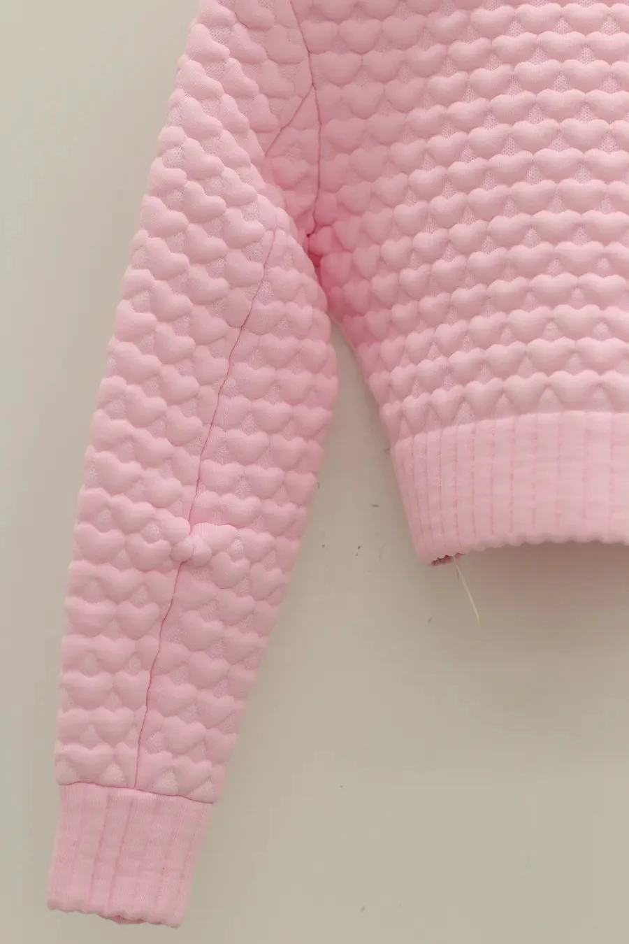 NAN KNITS love puff coat 22011070 light pink (21011070) - Image 3