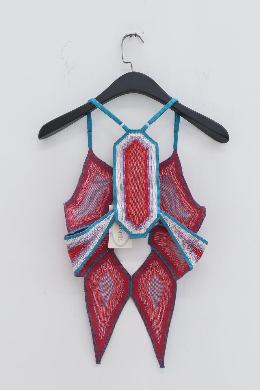 NAN KNITS mecha vest 21021962 red - Image 2