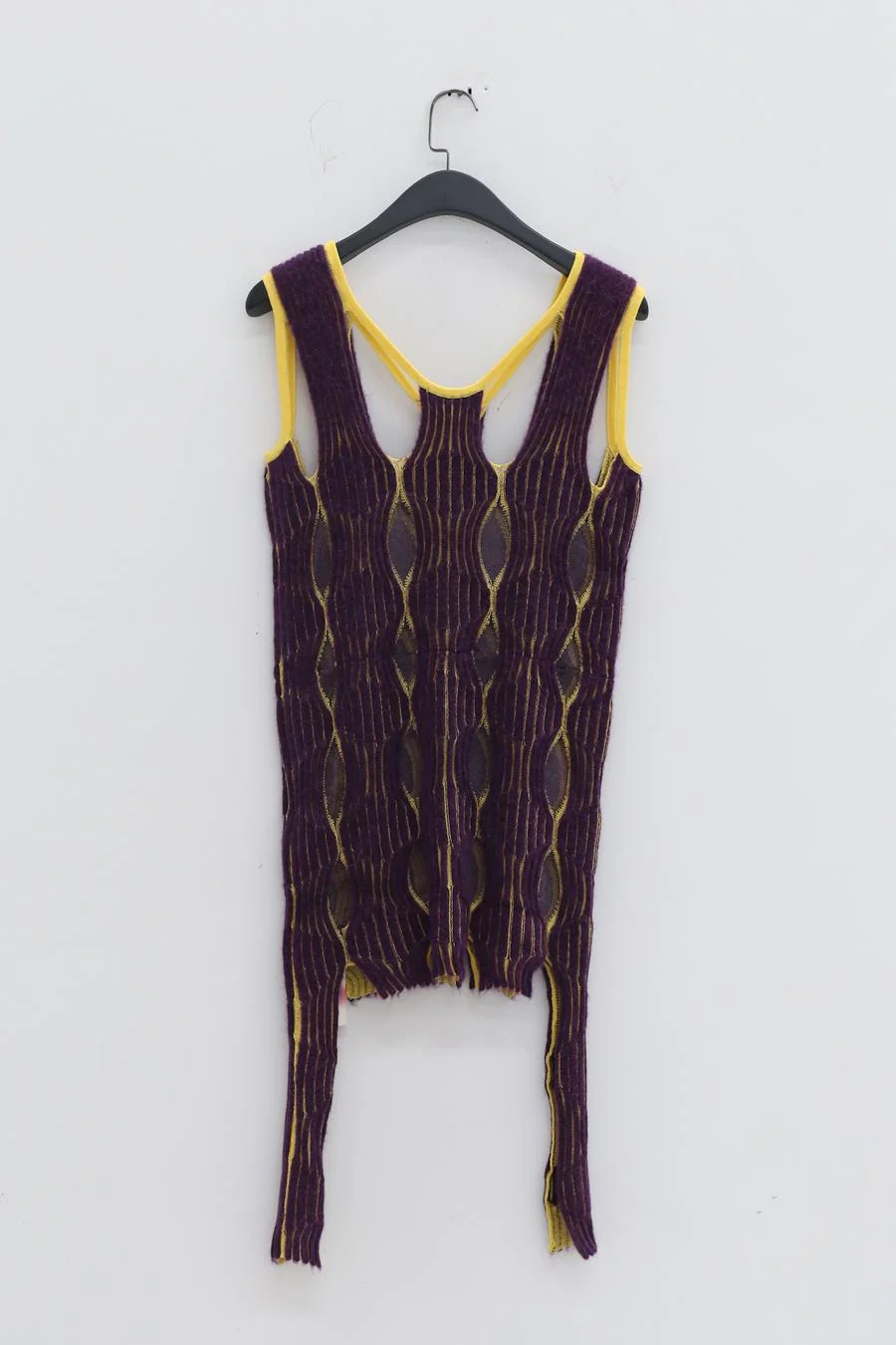 NAN KNITS neon vest 20060501 purple - Image 7