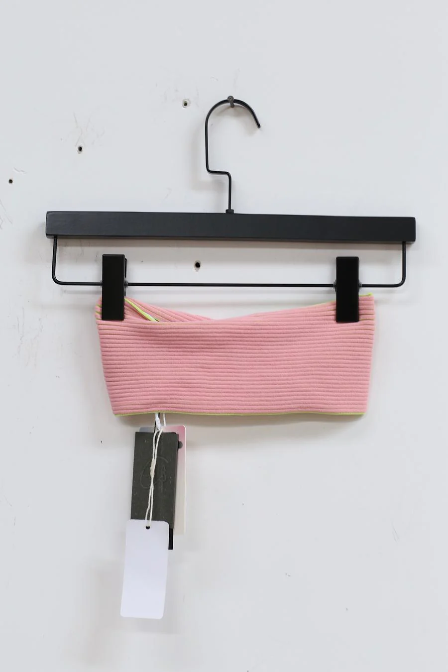 NAN KNITS pit strip tube top 22011163 pink - Image 2
