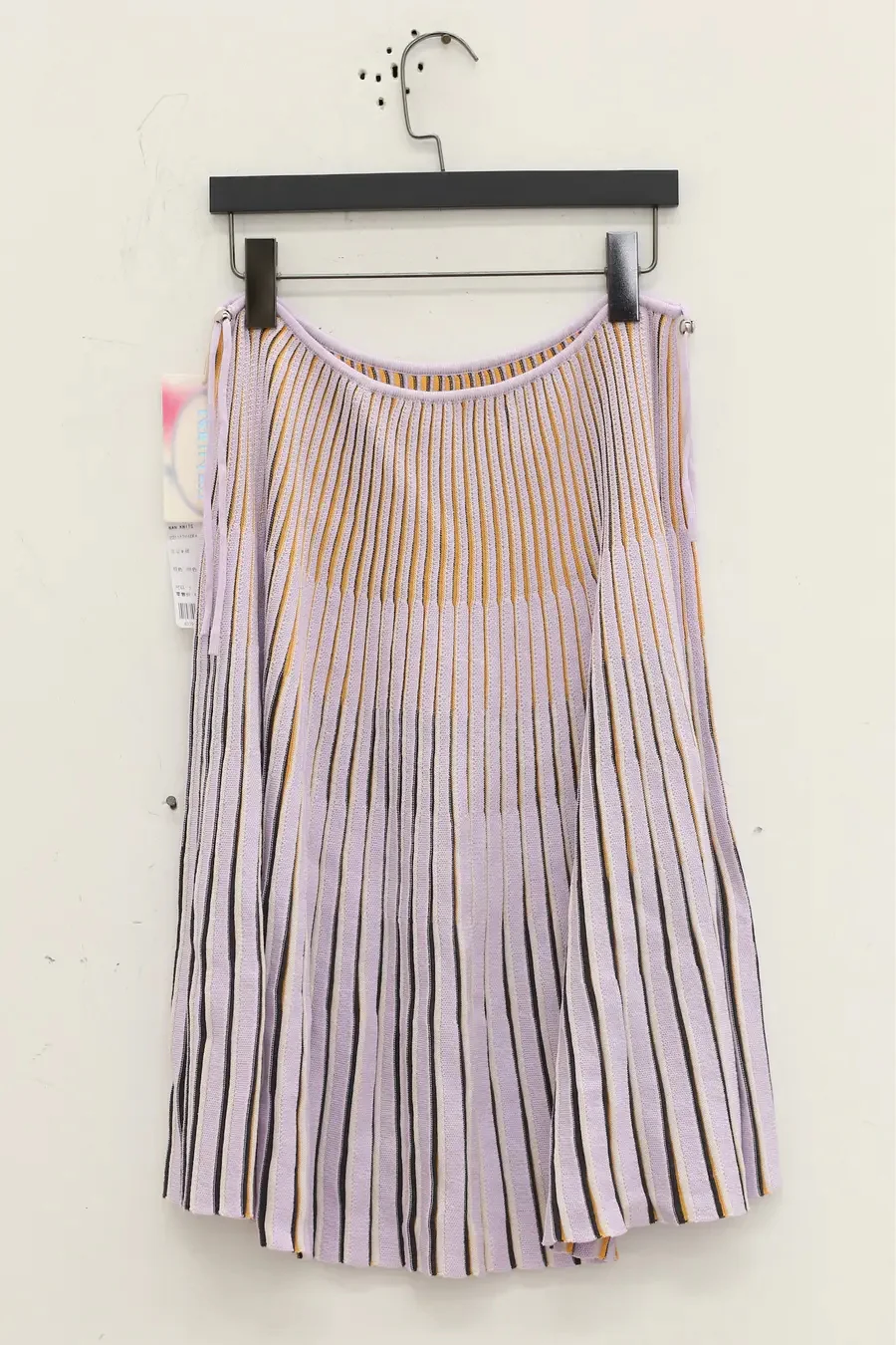 NAN KNITS pleated skirt 22111744 purple - Image 9
