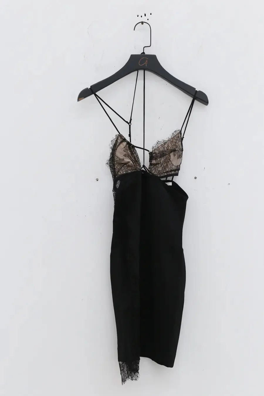 Nensi_Dojaka Woven Asymmetrical Mini Skirt NDSS23-DR101