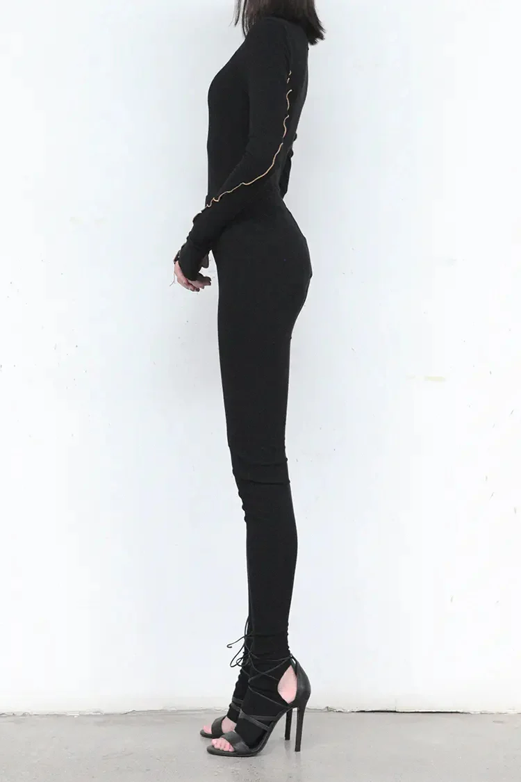 Nostra Santissima 1BWOM A63 stretch leggings - Image 3