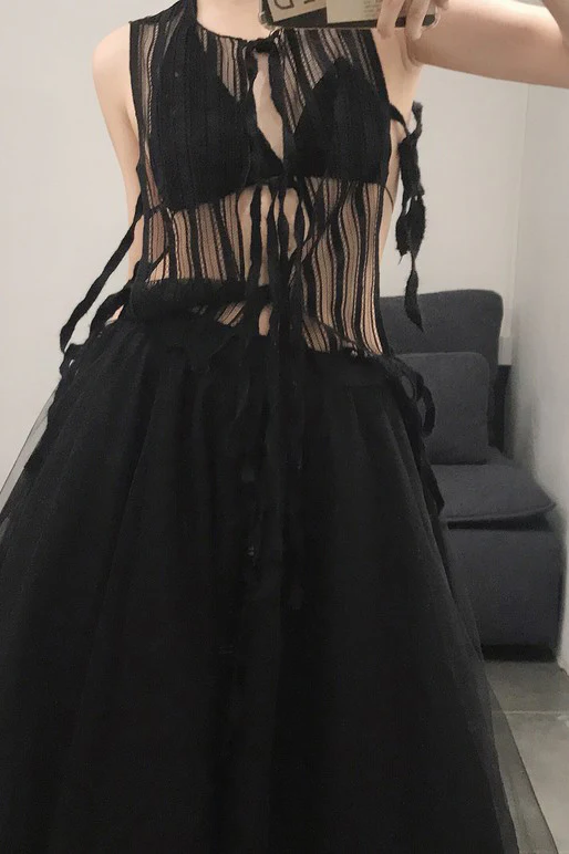 Nostra Santissima Sheer Vest 97D J35 - Image 6