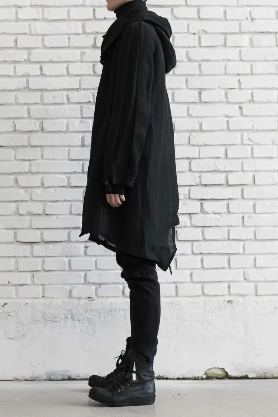 Nude coat-black NU-1192 PARK COAT UNI - Image 4