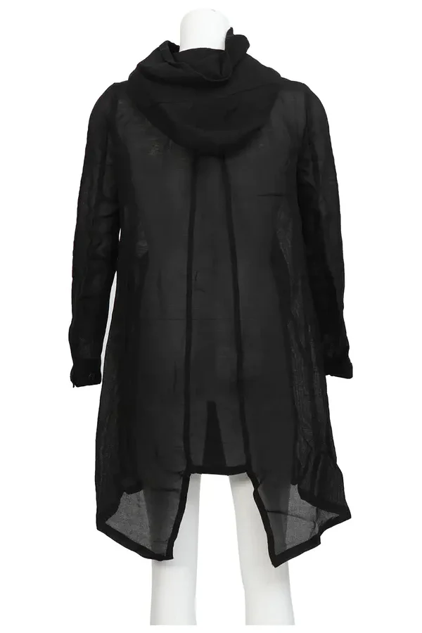 Nude coat-black NU-1192 PARK COAT UNI - Image 8