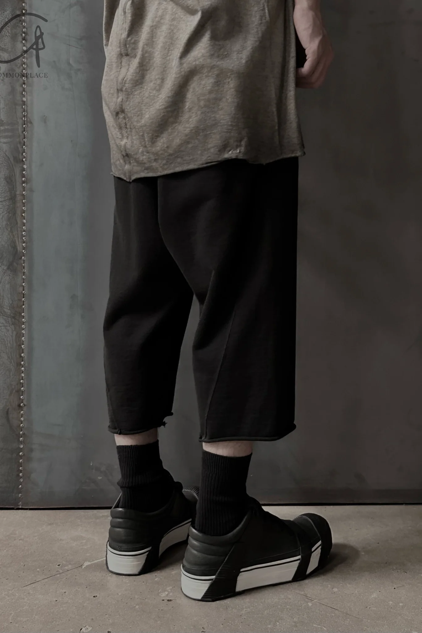 Nude (cropped pants-black) NH-1182 CROPPED SHORTS MEN - Image 16
