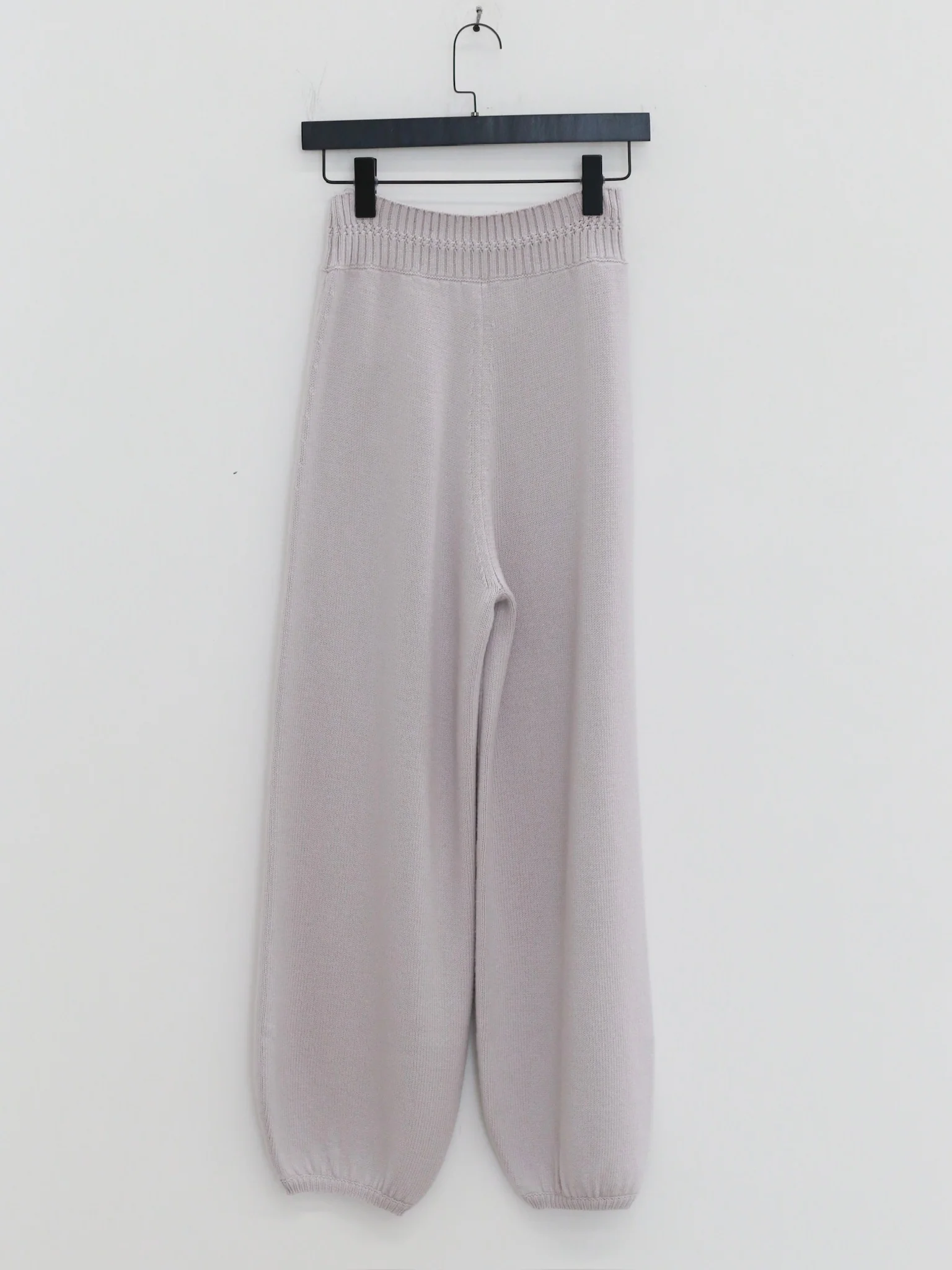 o cloche code 25 Fall/Winter Chunky Knit Cable Knit Lantern Pants OCC-OH01P892-YB POLAR Silver White - Image 4