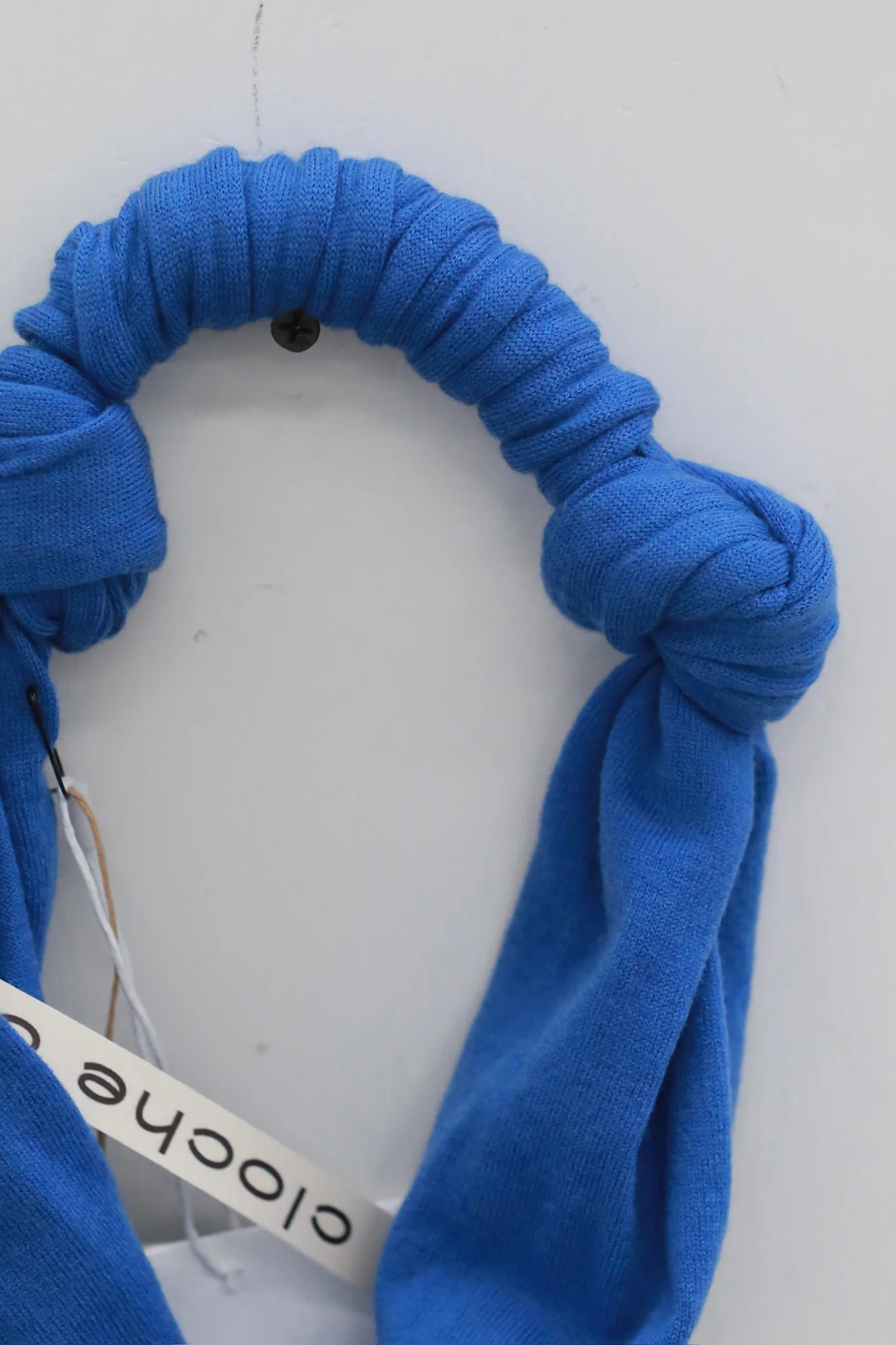 o cloche code 25 Fall/Winter Knotted Ribbon OCC-OH01S899-KQ PAON Peacock Blue - Image 2