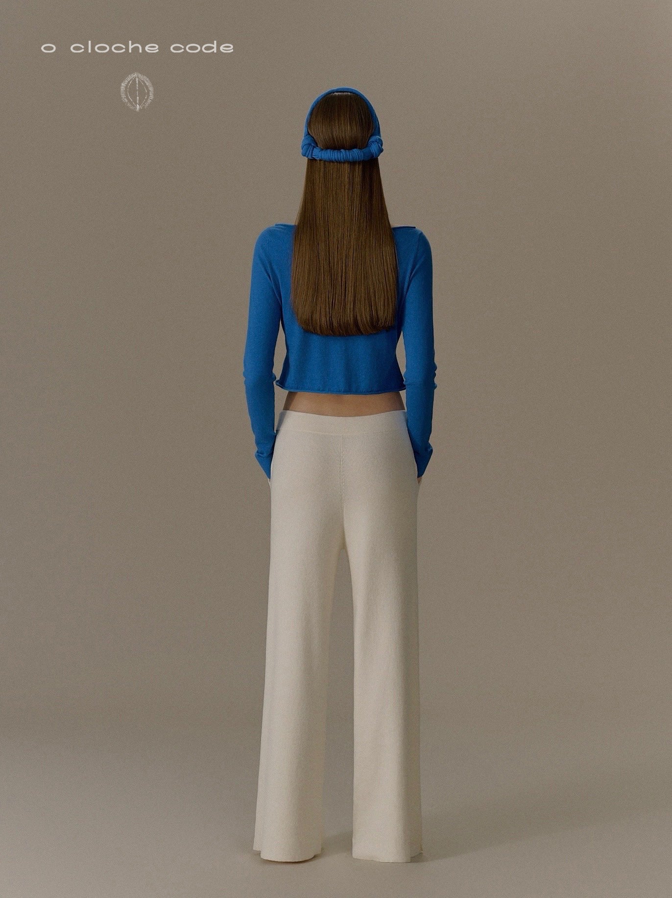 o cloche code 25 Fall/Winter Knotted Ribbon OCC-OH01S899-KQ PAON Peacock Blue - Image 8
