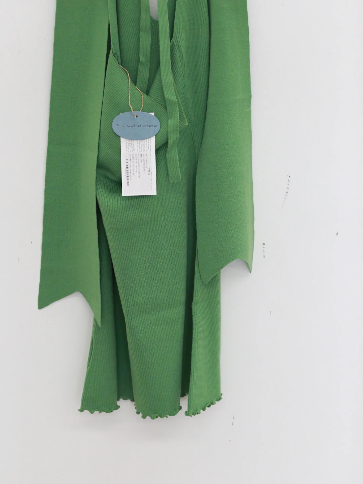 o cloche code halter neck dress OCC-OH01Q855-GPL melon green MELON - Image 6
