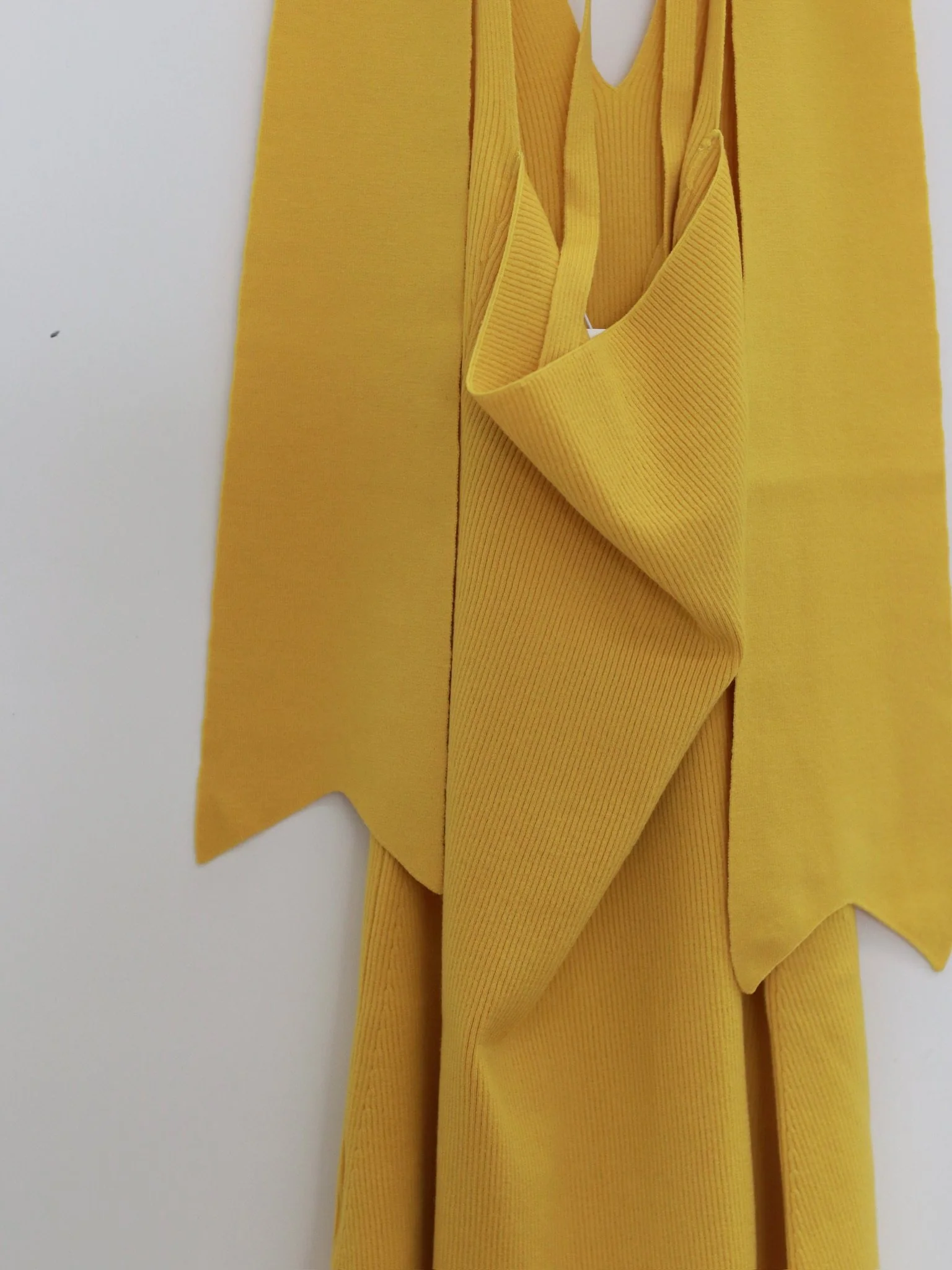 o cloche code halter neck dress OCC-OH01Q855-HUANG Yellow - Image 8