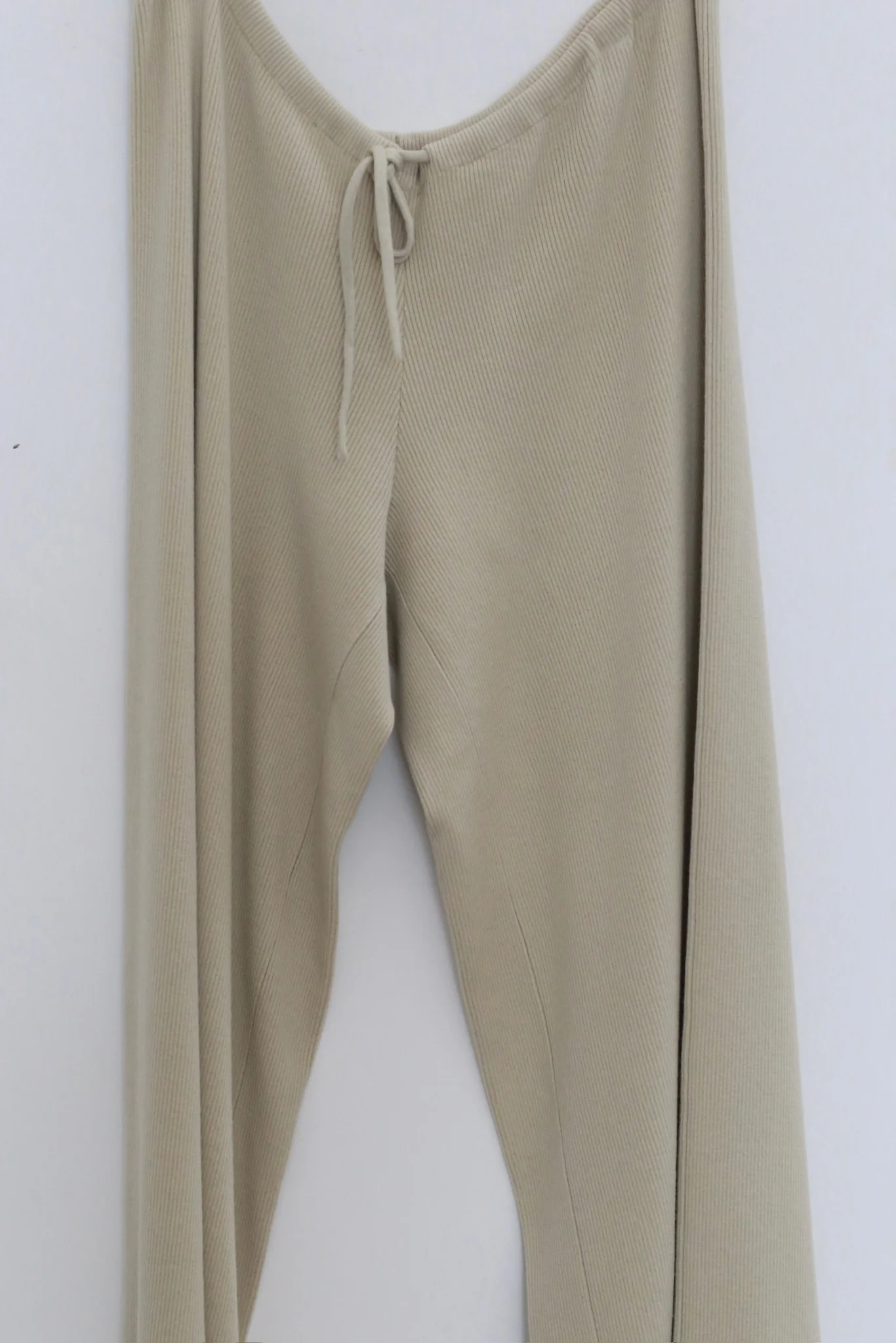 o cloche code low-rise straight leg pants (OCC-OH01P849-DLH pea green/grey PEA) - Image 2