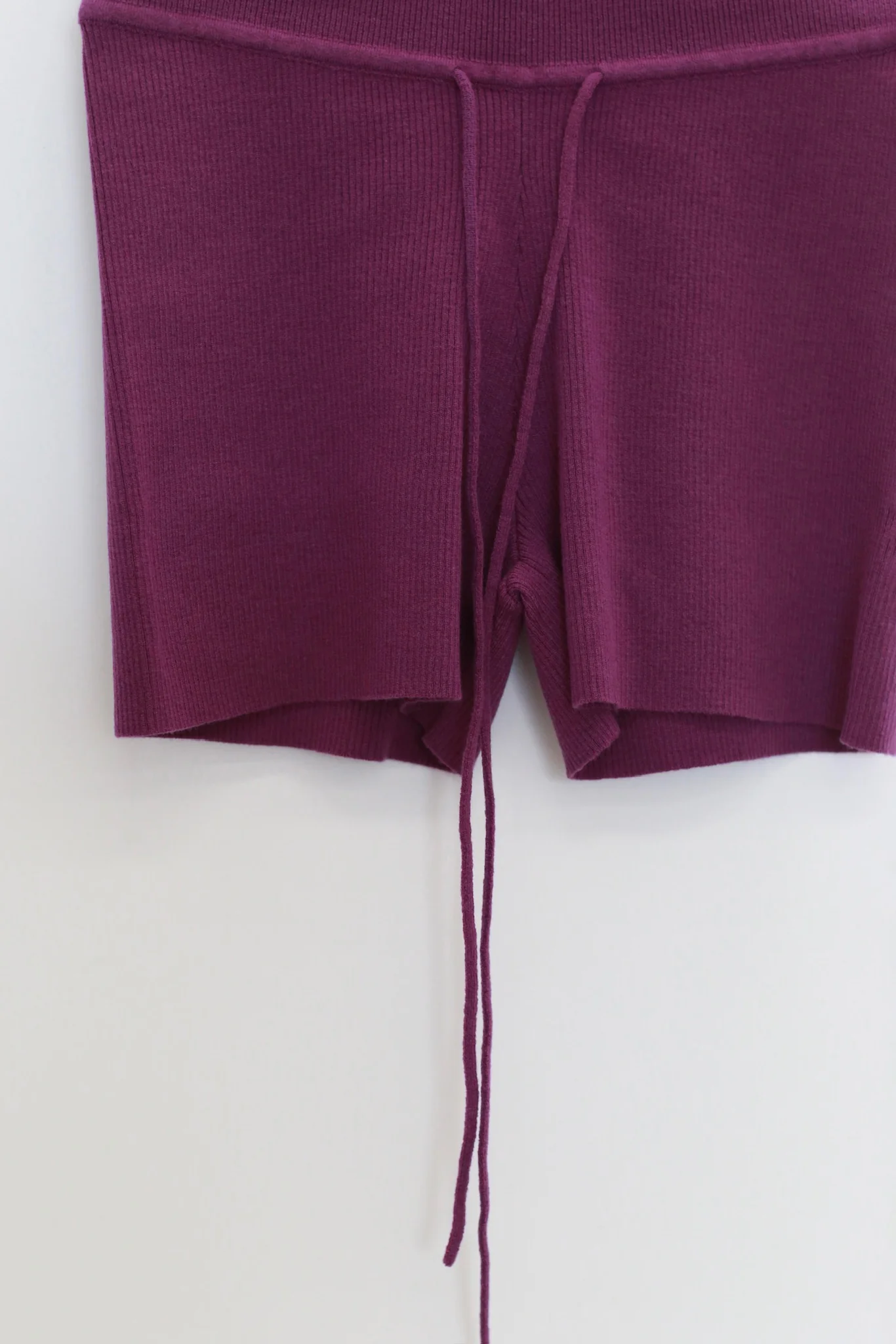 o cloche code wool knit shorts OCC-OH01P806-GDZ classic purple FIALA - Image 3