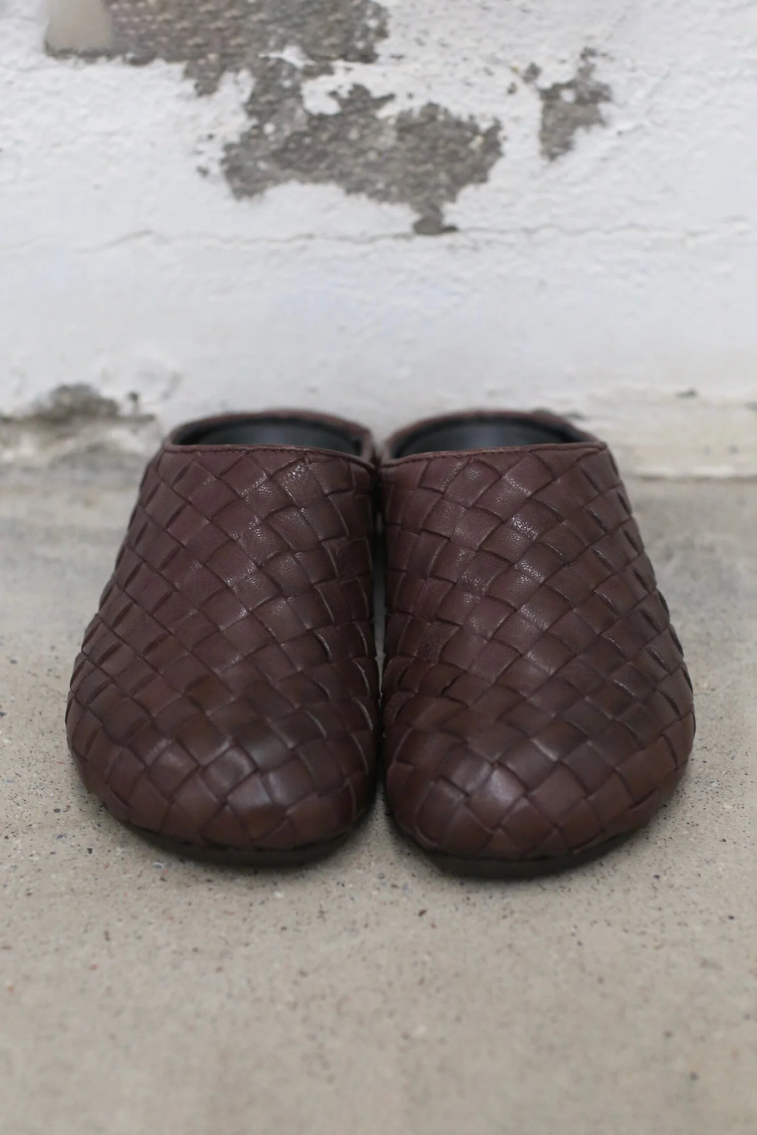 OFFICINE CREATIVE 26SS Woven Casual Slippers OC-BABOUCHE102-FONDENTE
