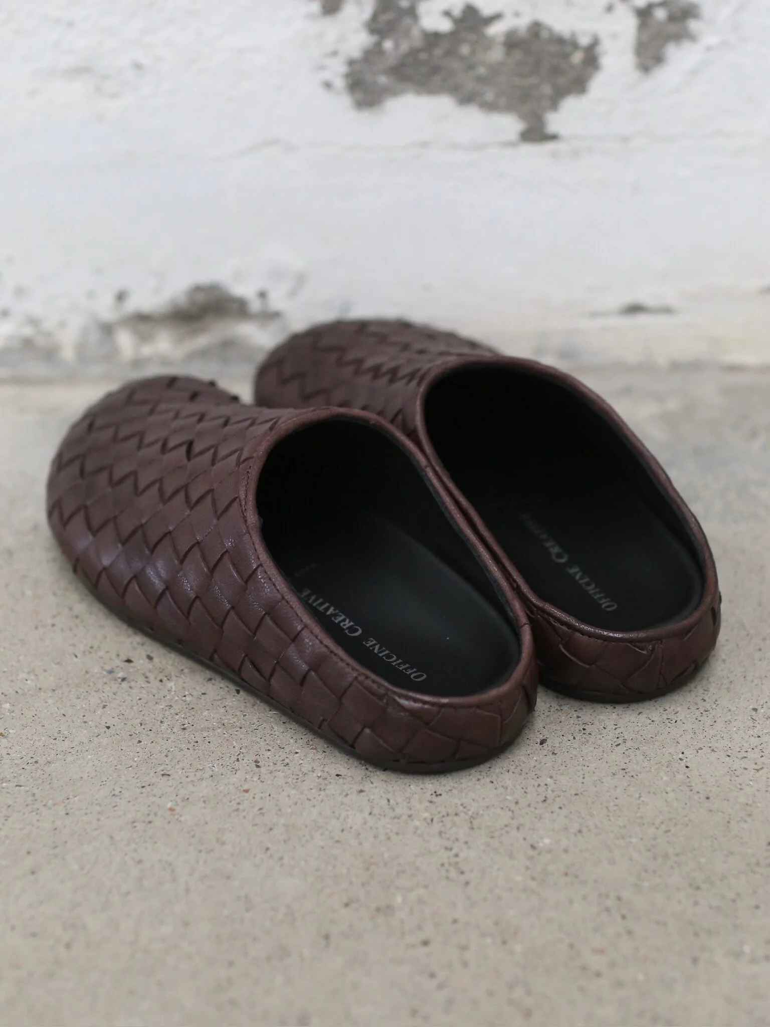 OFFICINE CREATIVE 26SS Woven Casual Slippers OC-BABOUCHE102-FONDENTE - Image 4