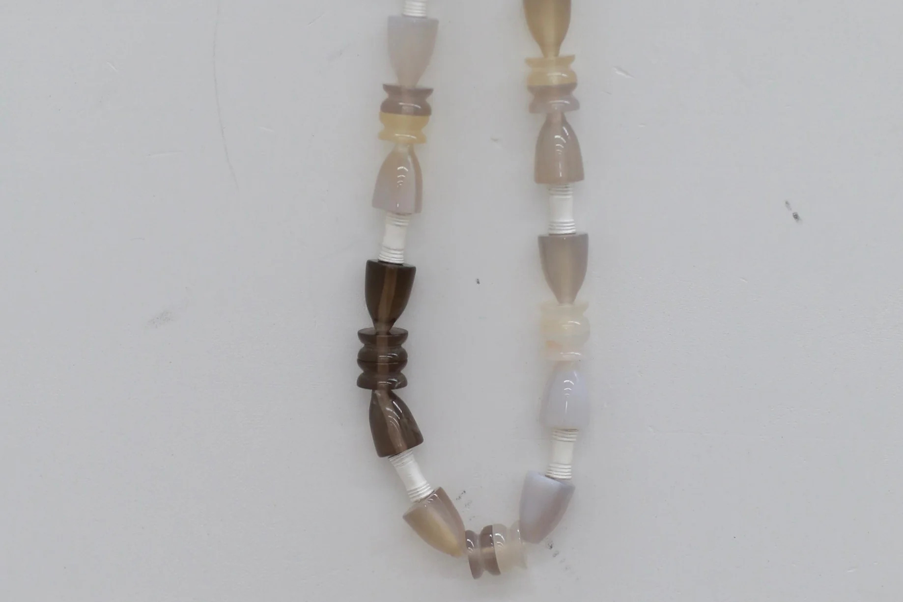 OLIO E ACETO 24 Autumn and Winter Agate Smoky Quartz Fruit Necklace OLIO-OA11N10-YIN Silver - Image 2