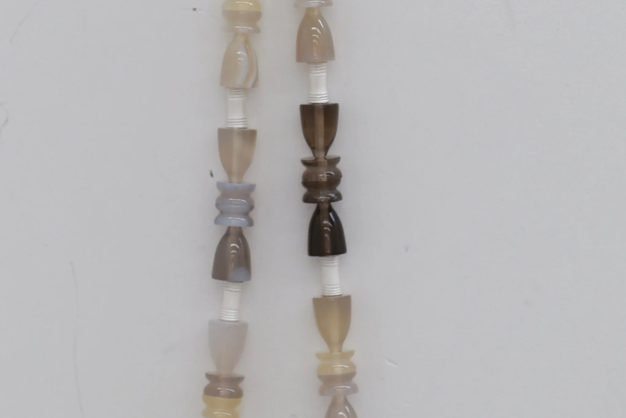 OLIO E ACETO 24 Autumn and Winter Agate Smoky Quartz Fruit Necklace OLIO-OA11N10-YIN Silver - Image 3