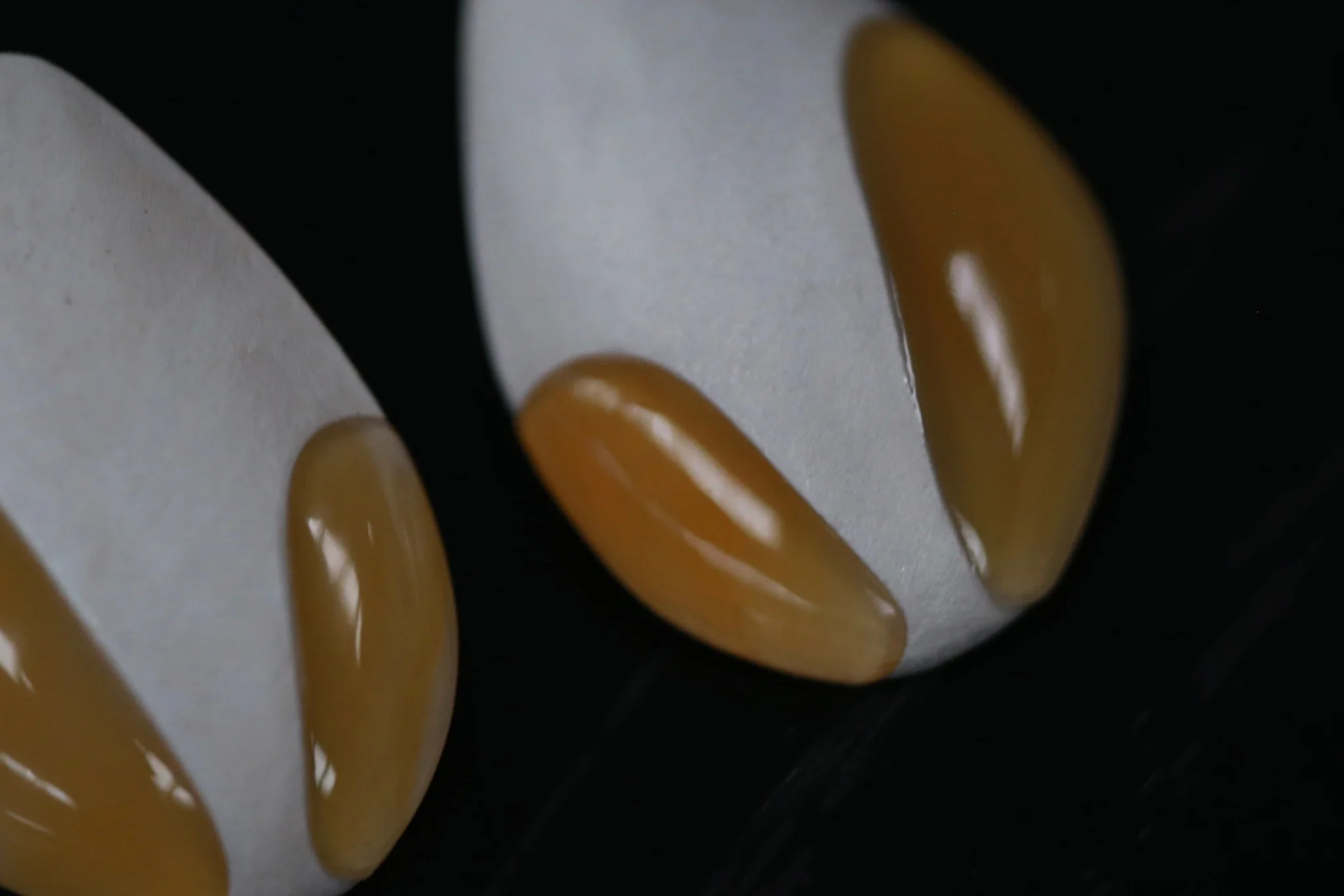 OLIO E ACETO 24 Autumn and Winter Sterling Silver Agate/White Jade Nut Earrings OLIO-OA11E13-HUIYIN Gray/Silver OLIO-OA11E12 - Image 2