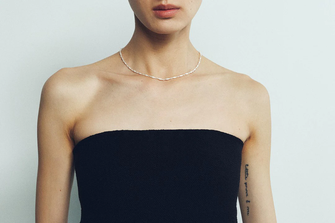 OLIO E ACETO 24 Autumn and Winter Sterling Silver Wheat Ear Necklace OLIO-OA11N17-YIN Silver - Image 8