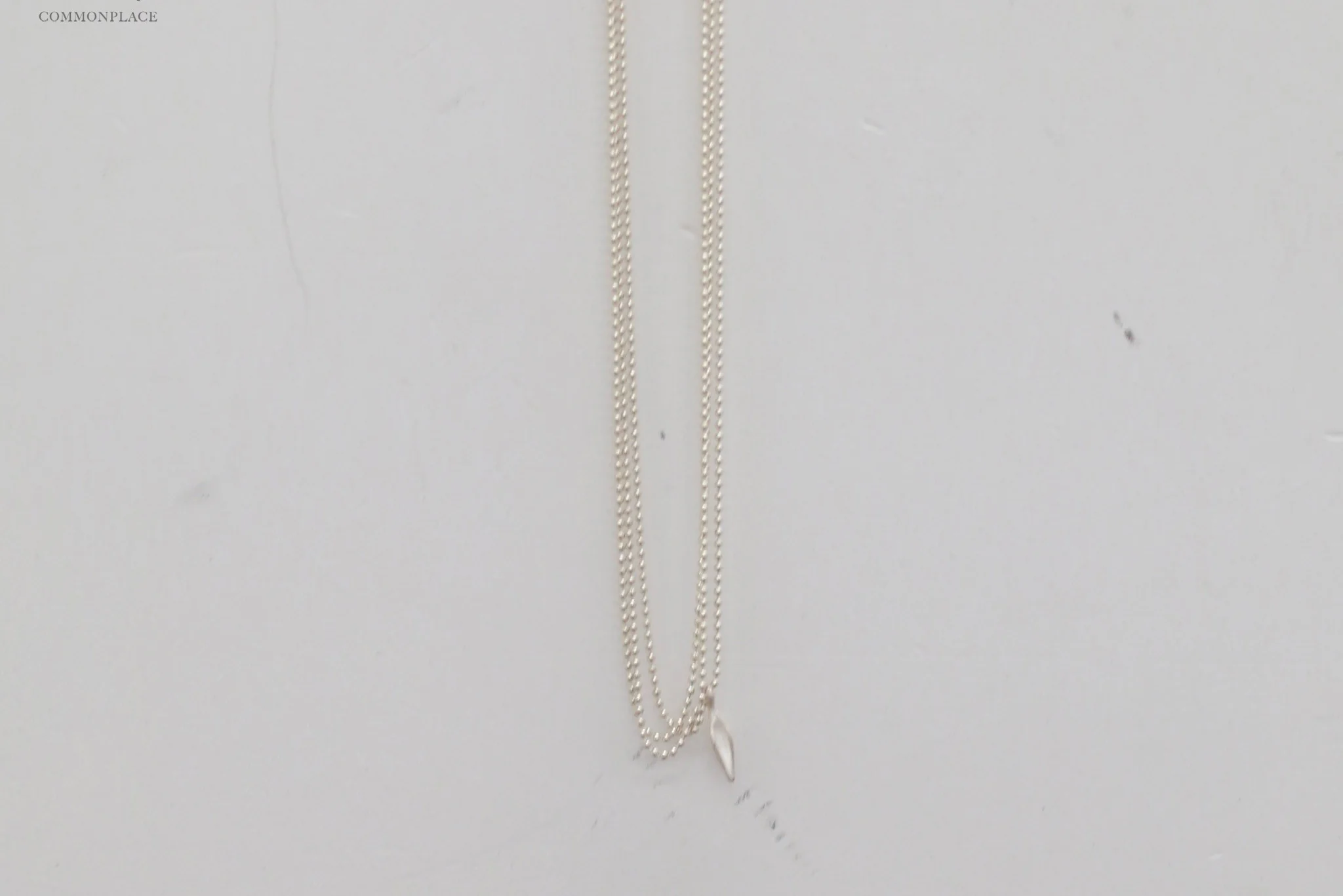 OLIO E ACETO 24 Autumn and Winter Sterling Silver Wheat Pendant Necklace OLIO-OA11N16-YIN Silver - Image 2