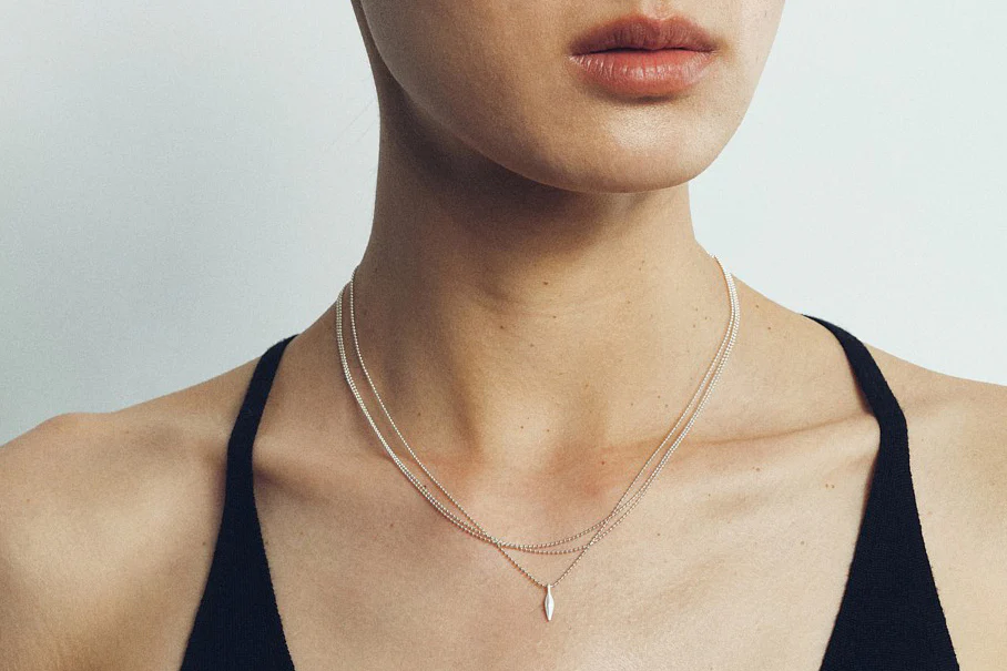 OLIO E ACETO 24 Autumn and Winter Sterling Silver Wheat Pendant Necklace OLIO-OA11N16-YIN Silver - Image 7