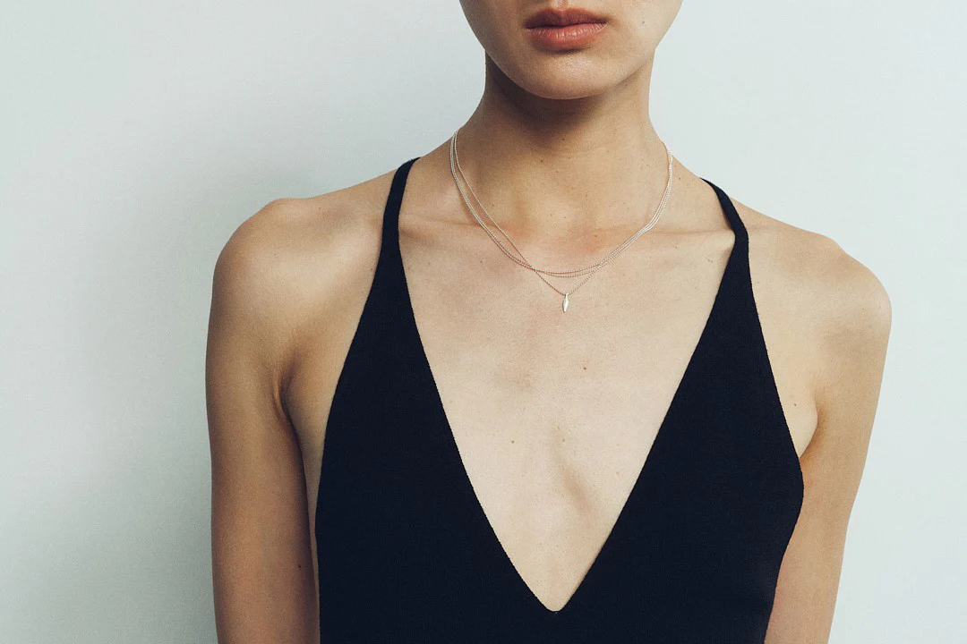 OLIO E ACETO 24 Autumn and Winter Sterling Silver Wheat Pendant Necklace OLIO-OA11N16-YIN Silver - Image 8