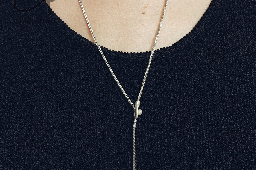 OLIO E ACETO 24 Autumn and Winter Thousand Layer Crystal Water Drop Fruit Long Necklace OLIO-OA11N03-HUIYIN - Image 5