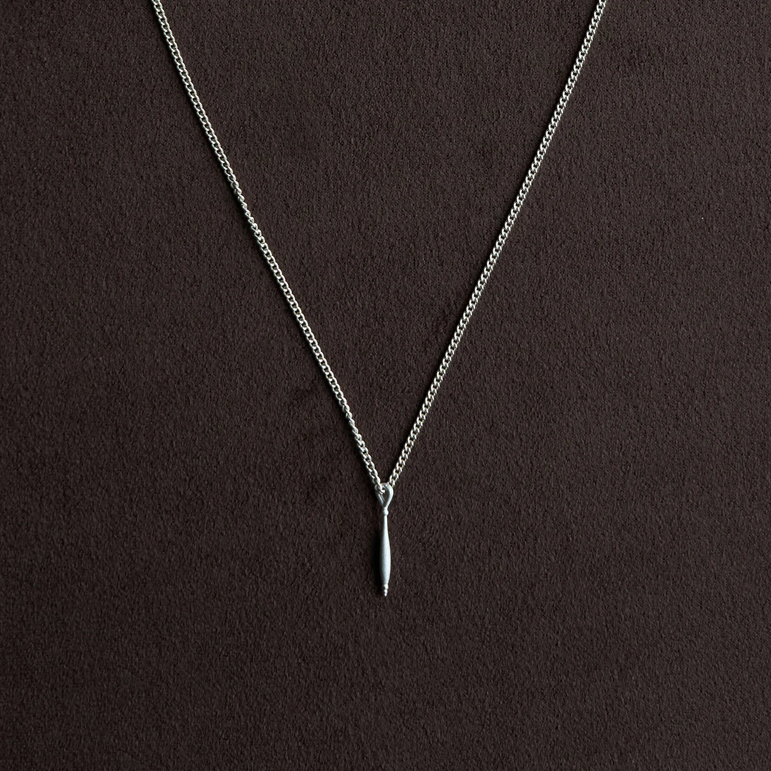 OLIO E ACETO 25 Spring/Summer Sterling Silver Spire Pendant Necklace OLIO-OA12N33-YIN Silver - Image 2