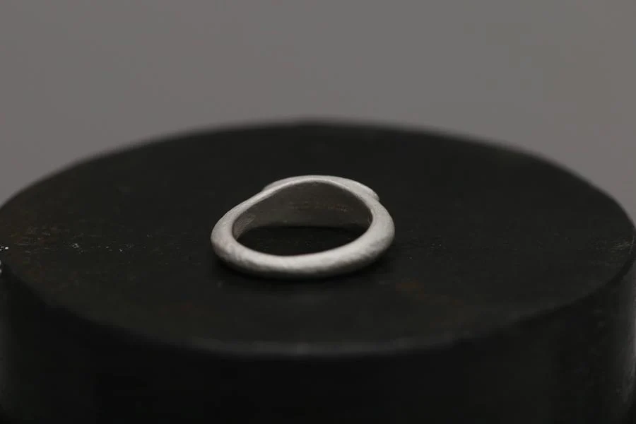 OLIO E ACETO Silver Agate Satellite Ring OA08F04 - Image 7