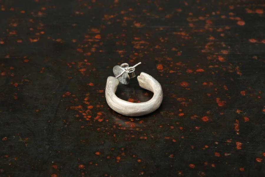 OLIO E ACETO silver fishtail Earrings oa01e20 - Image 3