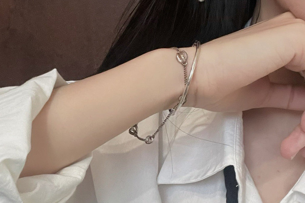 OLIO E ACETO Solid silver clasp Bracelet  OA06A01 - Image 2