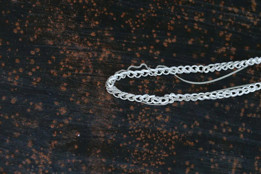 Olio e Aceto solid silver clasp Necklace oa06n03 - Image 2