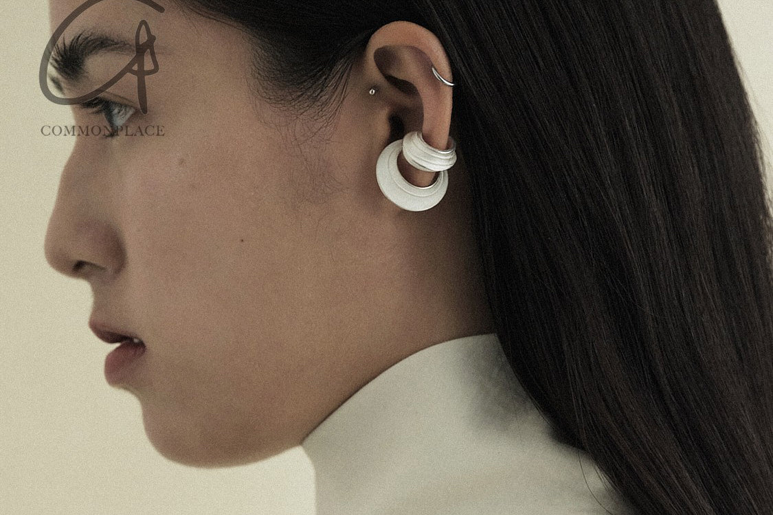 OLIO E ACETO sterling silver floating ear cuff OA03E14 - Image 7