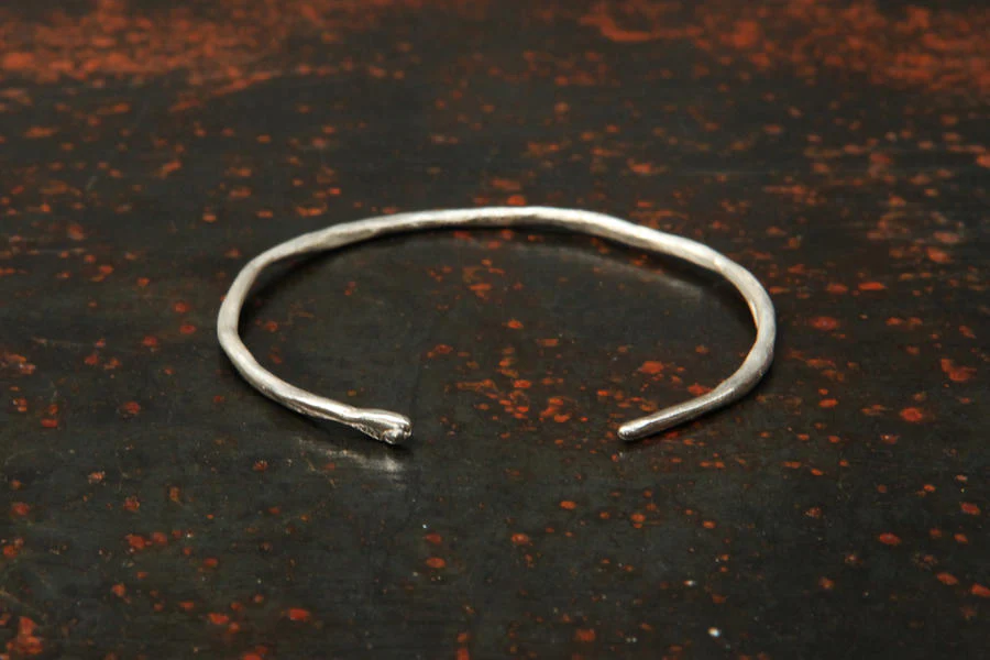 OLIO E ACETO Sterling Silver Open Bracelet OA01A01 - Image 3