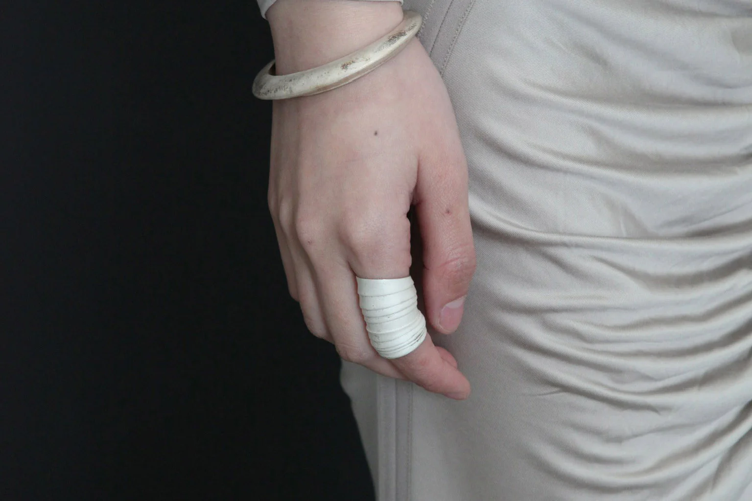 OLIO E ACETO Sterling Silver Ripple Bracelet OA03A01 - Image 9