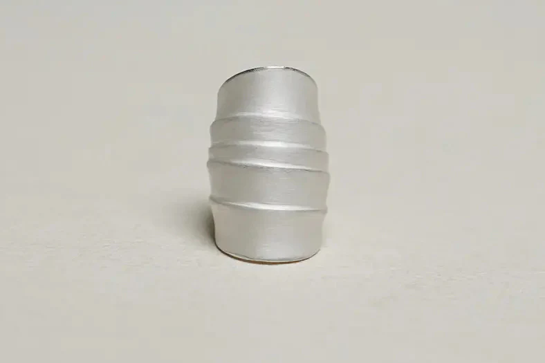 OLIO E ACETO sterling silver shell pattern ear cuff OA10E20