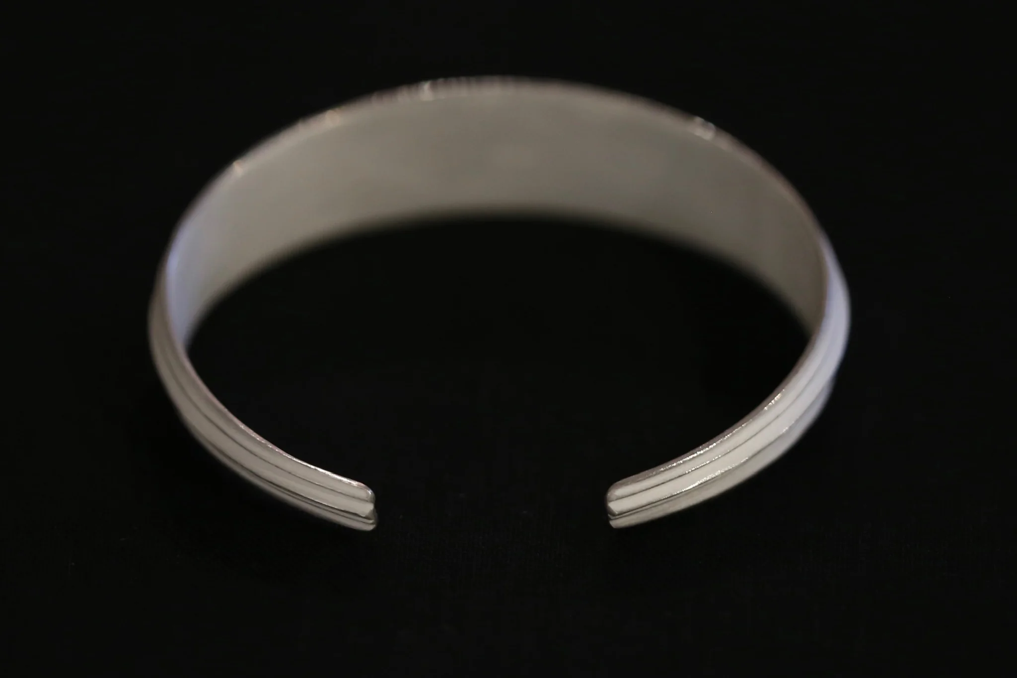 OLIO E ACETO sterling silver shell pattern thin bracelet OA10A11 - Image 11