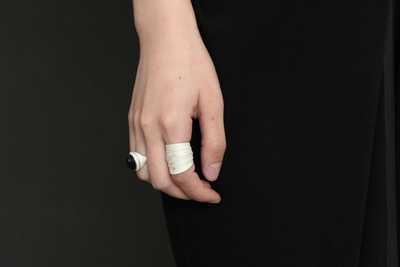 OLIO E ACETO sterling silver shell ring OA10F16 - Image 8